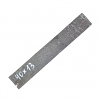 Заготовка для ножа из листовой стали 40х13 размеры: 200х30х2,5 мм.