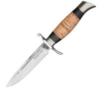 Финка НКВД из стали 110Х18 купить на сайте koval-knife.shop